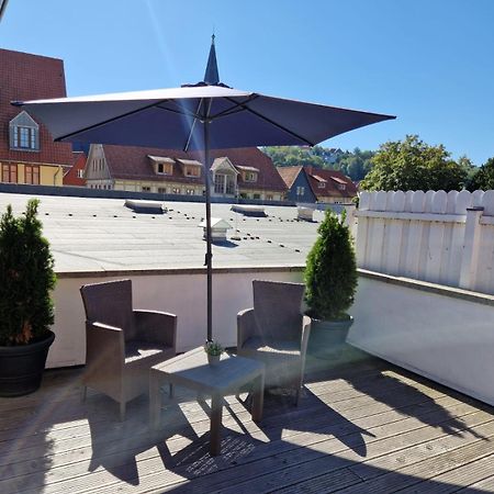 Ferienwohnung Zum Marktplatz 韦尼格罗德 外观 照片