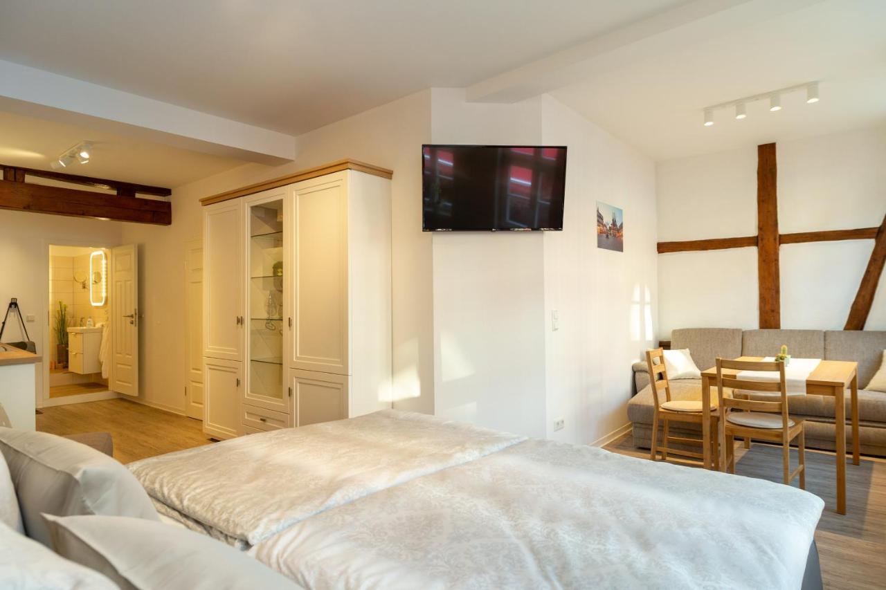 Ferienwohnung Zum Marktplatz 韦尼格罗德 外观 照片