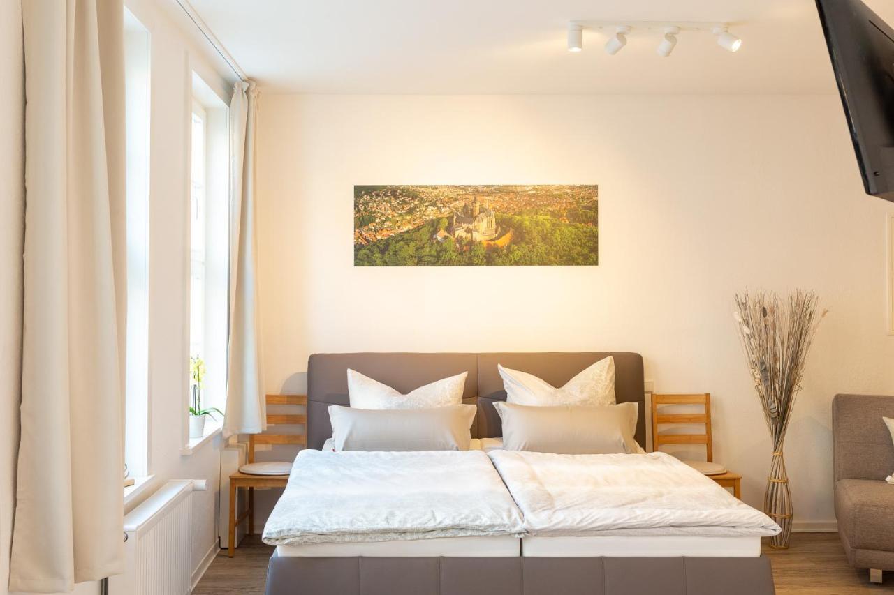 Ferienwohnung Zum Marktplatz 韦尼格罗德 外观 照片