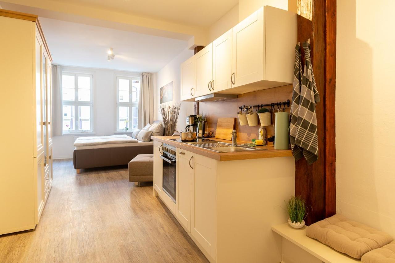 Ferienwohnung Zum Marktplatz 韦尼格罗德 外观 照片
