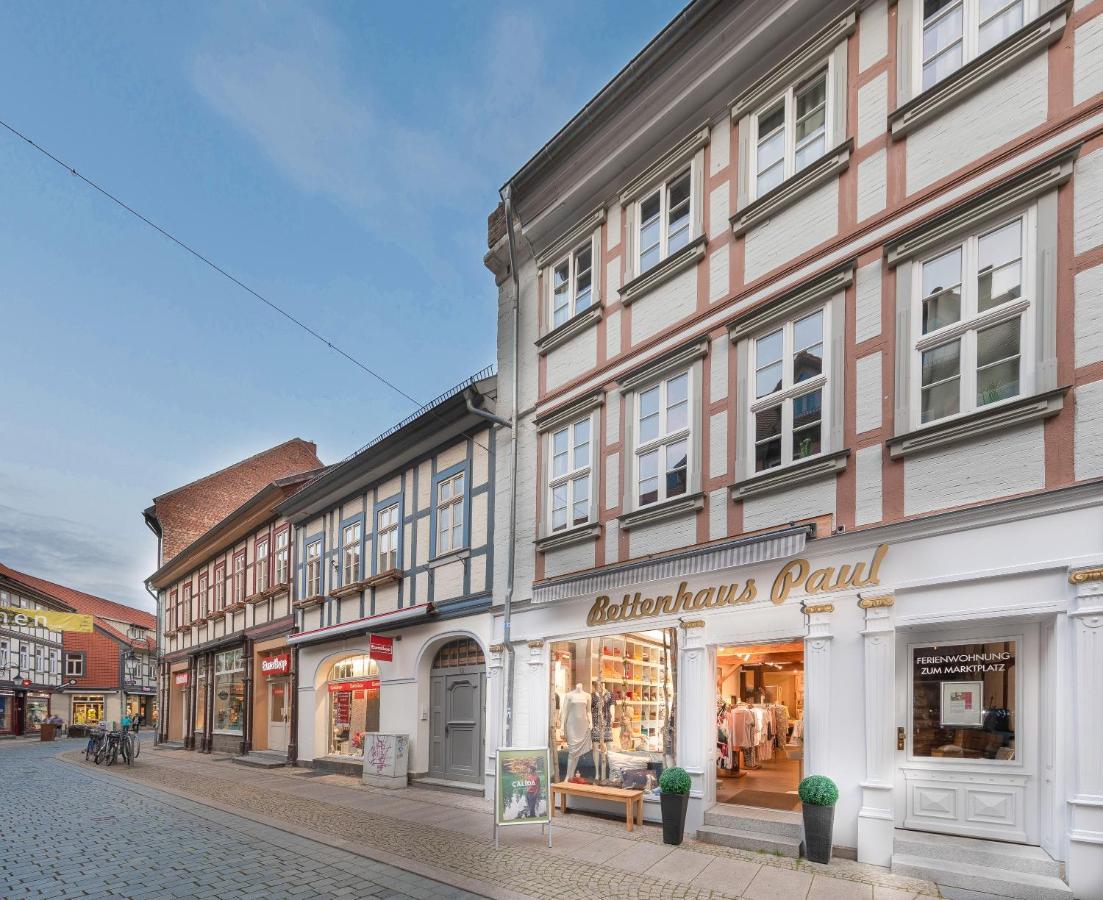 Ferienwohnung Zum Marktplatz 韦尼格罗德 外观 照片
