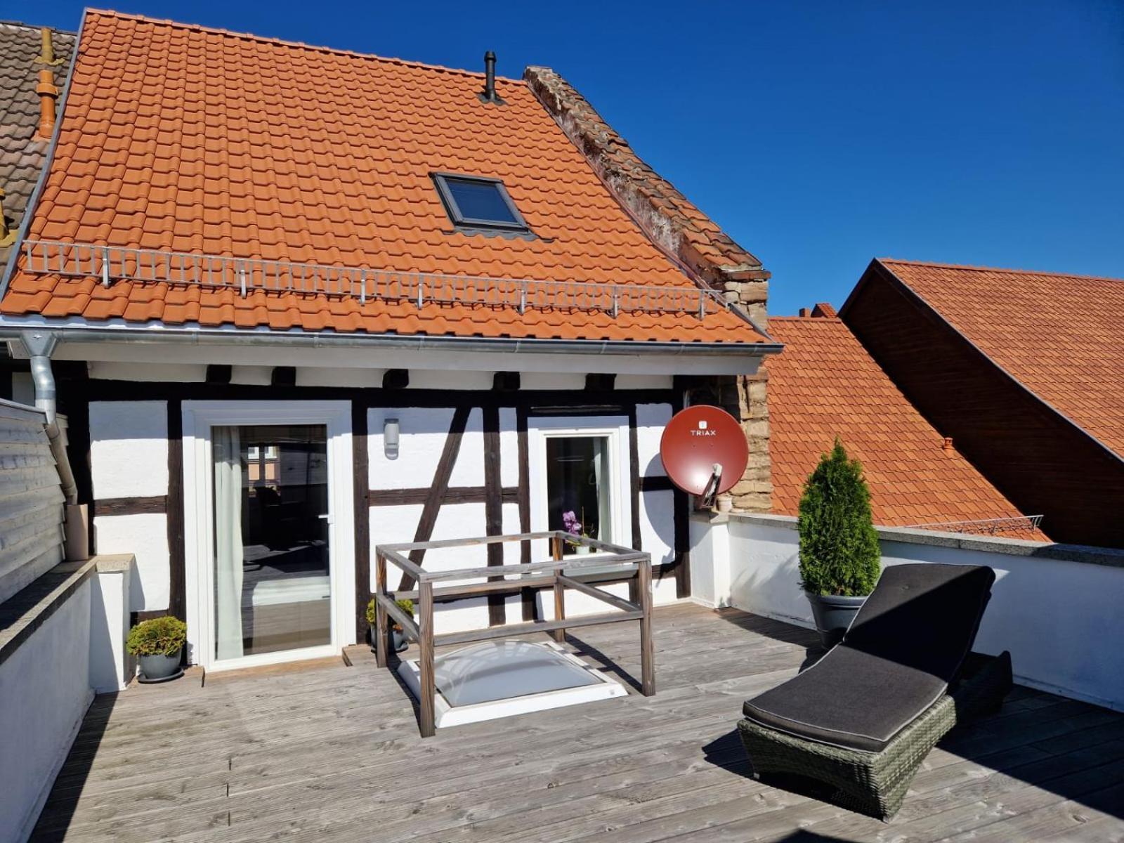 Ferienwohnung Zum Marktplatz 韦尼格罗德 外观 照片